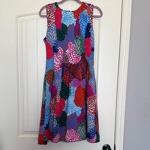 Anne Klein Sleeveless Scuba Fit & Flare Dress- Size 8